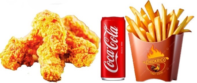 4 Tiras de pollo - Best crispy chicken in Palamós