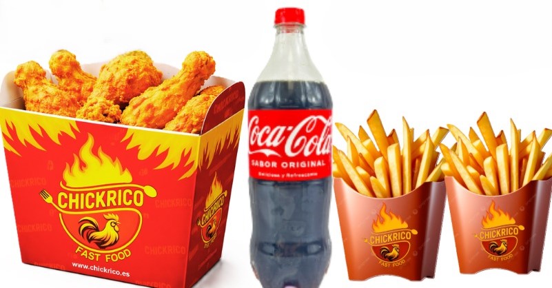 12 Tiras+12 Alitas - Best crispy chicken in Palamós