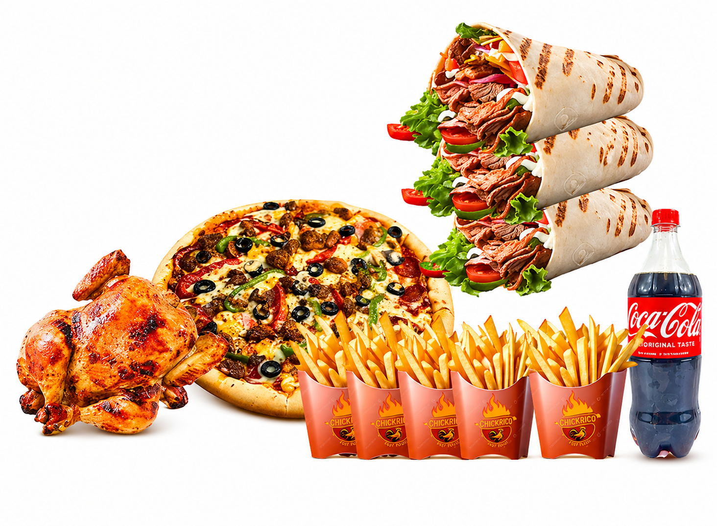 Combo de 6 pizzas medianas