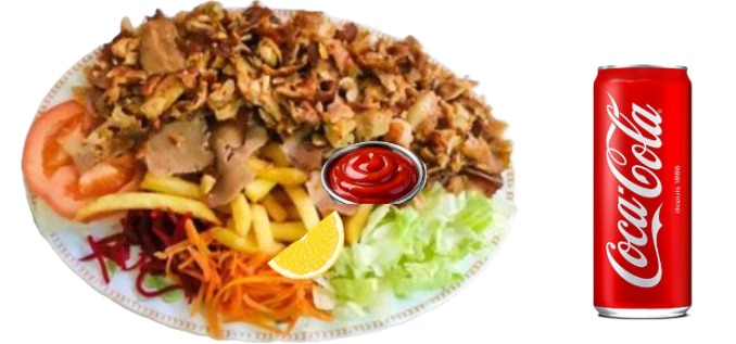 Plato de Kebab - Plato combinado en Palamós