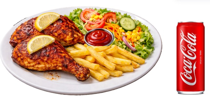 Plato de Peri Peri - Plato combinado en Palamós